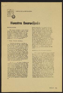 Revista Caminos de la Revolución del Partido Socialista de Chile
