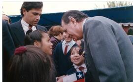 Ministro de Educación Visita a Escuela de Conchalí