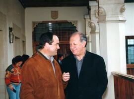 Ricardo Lagos y José Bono en Palacio Fuensalida