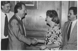 Ministro de Educación en 1ra Visita a Organización de las Naciones Unidas para la Educación la Ci...