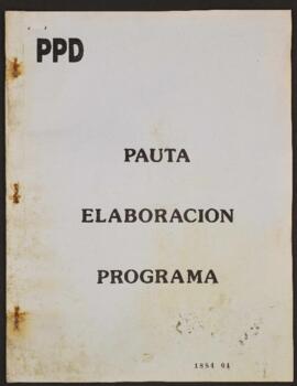 Pauta para Elaboración de Programa para la Democracia