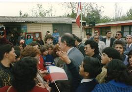 Ministro de Educación Visita a Escuela de Conchalí