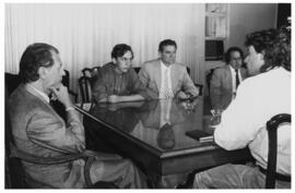 Con Directiva de Federación de Estudiantes Secundarios