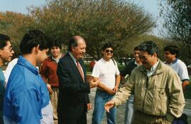 Ricardo Lagos visita empresa de Enami