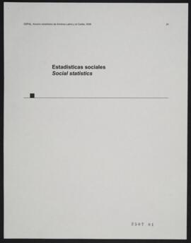 Estadísticas Sociales