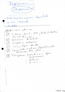 Apuntes relativos a Requerimientos Sociales Candidatura Senatorial de Ricardo Lagos