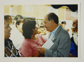 Recuerdo de Visita de Don Ricardo Lagos E. Comuna de Pudahuel, Santiago 12