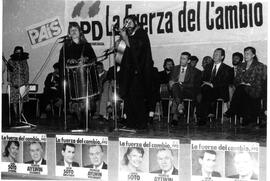 Acto Cultural en Campaña por Elecciones Presidenciales 1989