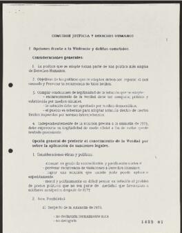 Síntesis de Informes Finales de Comisión de Justicia y Derechos Humanos