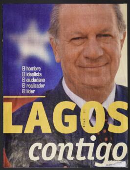 Carpeta sobre Campaña Presidencial de Ricardo Lagos, 1999