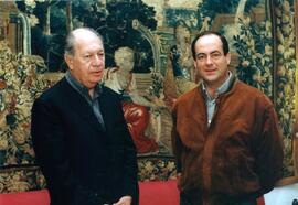 Ricardo Lagos y José Bono en Palacio Fuensalida