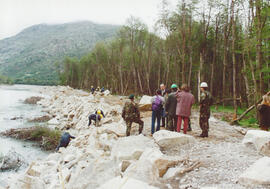 Visita del Ministro de Obras Públicas a Coyhaique