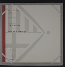 Distinción Amic de Barcelona. Catalán