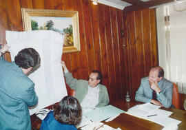 Alcalde de Colina y Dirigentes de Organizaciones Sociales