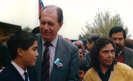 Ministro de Educación Visita a Escuela de Conchalí