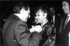 Ministro Ricardo Lagos recibe condecoración durante visita a Venezuela