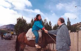 Visita del Ministro de Obras Públicas a Carretera Austral, Lago Vargas