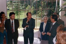 Ricardo Lagos se reúne con artistas de Pequeño Derecho de Autor