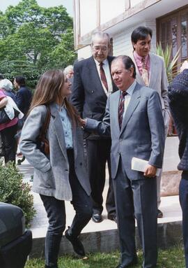 Ricardo Lagos se reúne con artistas de Pequeño Derecho de Autor