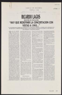 Artículos de prensa publicados entre el 07 de enero de 1990 y el 19 de julio de 1991 relativos a ...