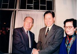 Reunión de Ricardo Lagos Escobar con Embajador de China