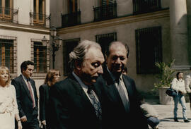 Ricardo Lagos en el Ministerio de Educación
