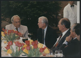 Desayuno con Presidente Jimmy Carter en su Visita a Chile