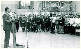 Inauguración de 1º Feria de Material Didáctico Fermadi 91