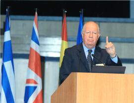 Participación del ex Presidente Ricardo Lagos en la An International Conference on Climate Change...