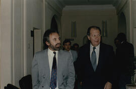 Ricardo Lagos en Ministerio de Educación 95