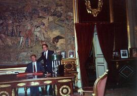 Visita de Estado de Ministro de Educación Ricardo Lagos a España