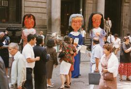 Manifestación de Mujeres en la calle