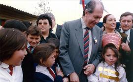 Ministro de Educación Visita a Escuela de Conchalí