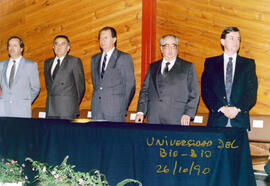 Ministro de Educación en Universidad del Bío-Bío