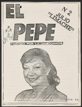El Pepé del Partido Por la Democracia de Limache. Boletín
