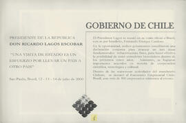 Gira Presidencial a Brasil 2000 2