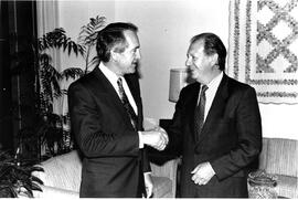 Reunión de Ricardo Lagos con Senador Tom Harkin