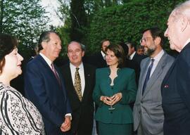 Recepción en Embajada de Chile en Madrid, España