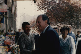 Ricardo Lagos en Ministerio de Educación