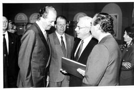 Visita Reyes de España a Chile, Biblioteca Nacional