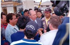 Visita del Ministro de Obras Públicas a Obras Refinería Concepción