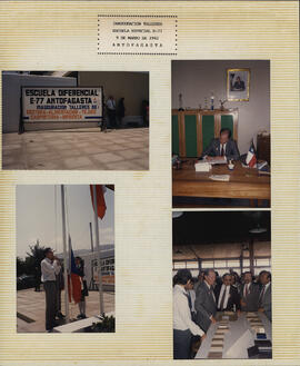 Inauguración Año Escolar Escuela D 121 Antofagasta. 1992 6
