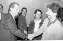 Visita de Elenco de la Obra Martín Rivas