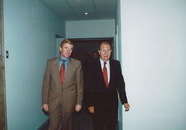 Ministro de Obras Públicas y Alcalde de Santiago Comunican la Construcción de Autopista Santiago ...