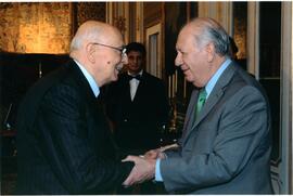 Reunión con el Sr. Ricardo Lagos, ex presidente de la República de Chile