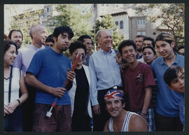 Encuentro con Yoko Ono en Santiago