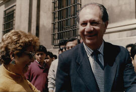Ricardo Lagos en Ministerio de Educación