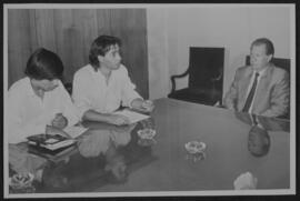 Con Directiva de Federación de Estudiantes Secundarios