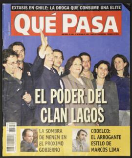 El poder del clan Lagos. Artículo de prensa