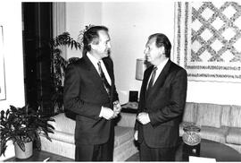 Reunión de Ricardo Lagos con Senador Tom Harkin